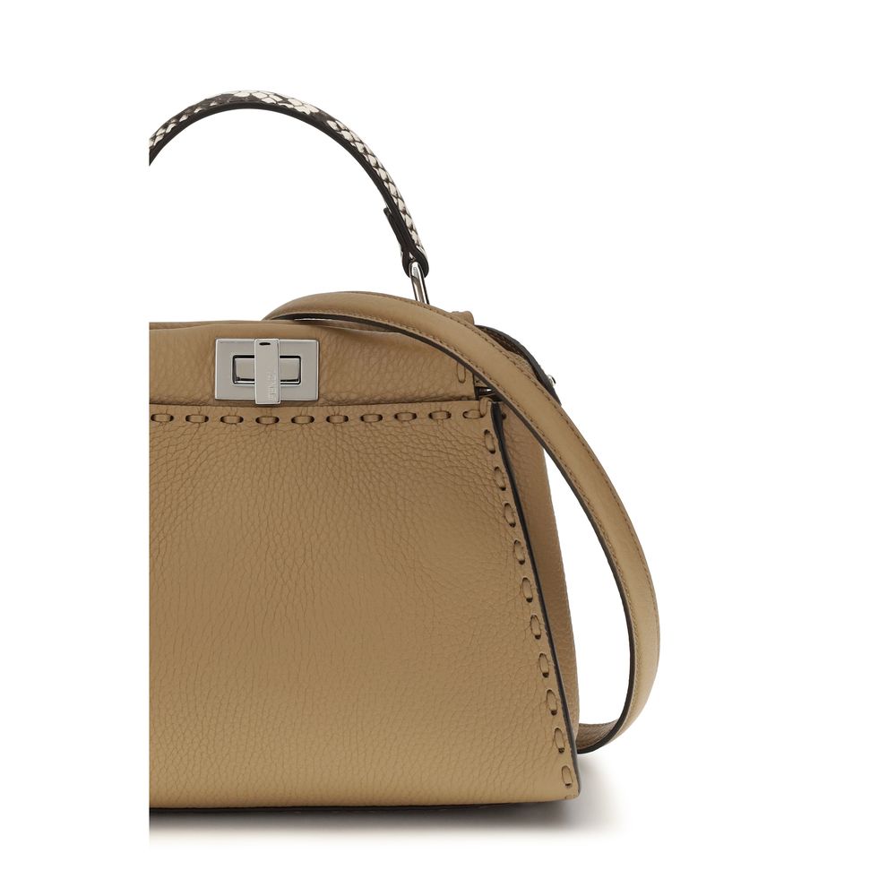 Mini bolso de mano Peekaboo en piel