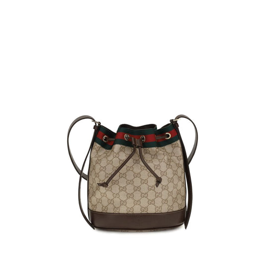 Bolso tipo cubo Venice pequeño en lona GG