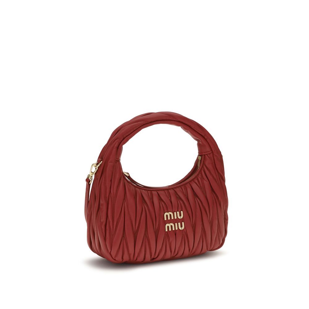 Bolso hobo Wander en piel napa