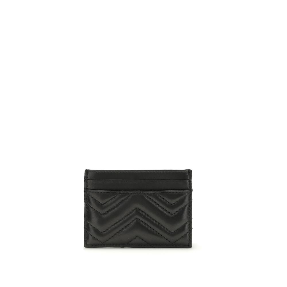 Porte-cartes GG Marmont en cuir nappa