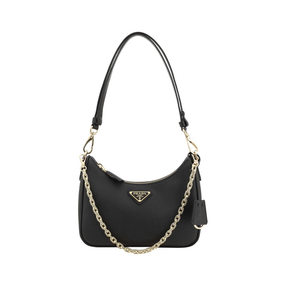 Mini bolso al hombro Re-Edition en piel de becerro