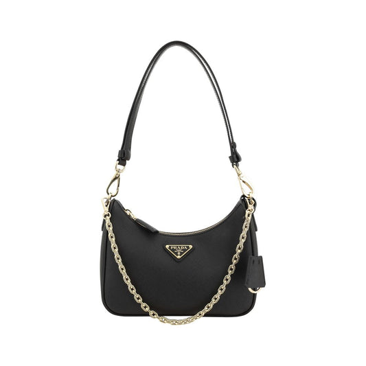 Mini bolso al hombro Re-Edition en piel de becerro