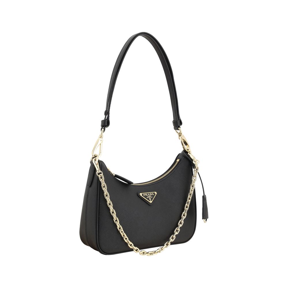 Mini bolso al hombro Re-Edition en piel de becerro