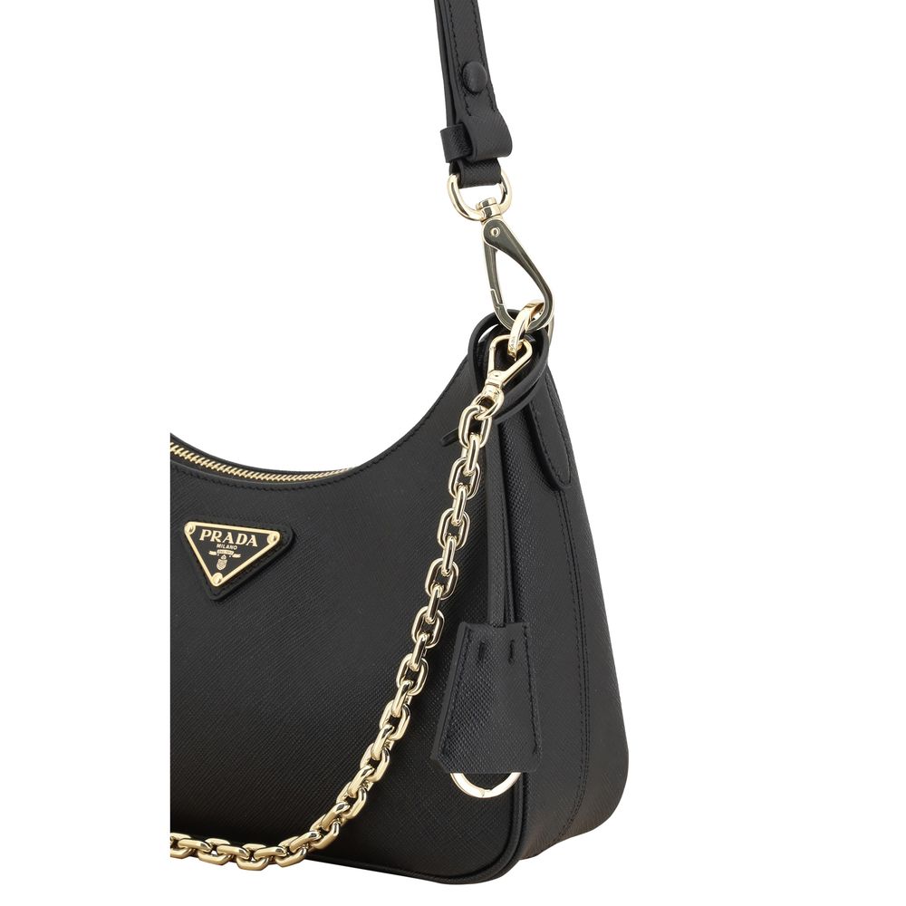 Mini bolso al hombro Re-Edition en piel de becerro