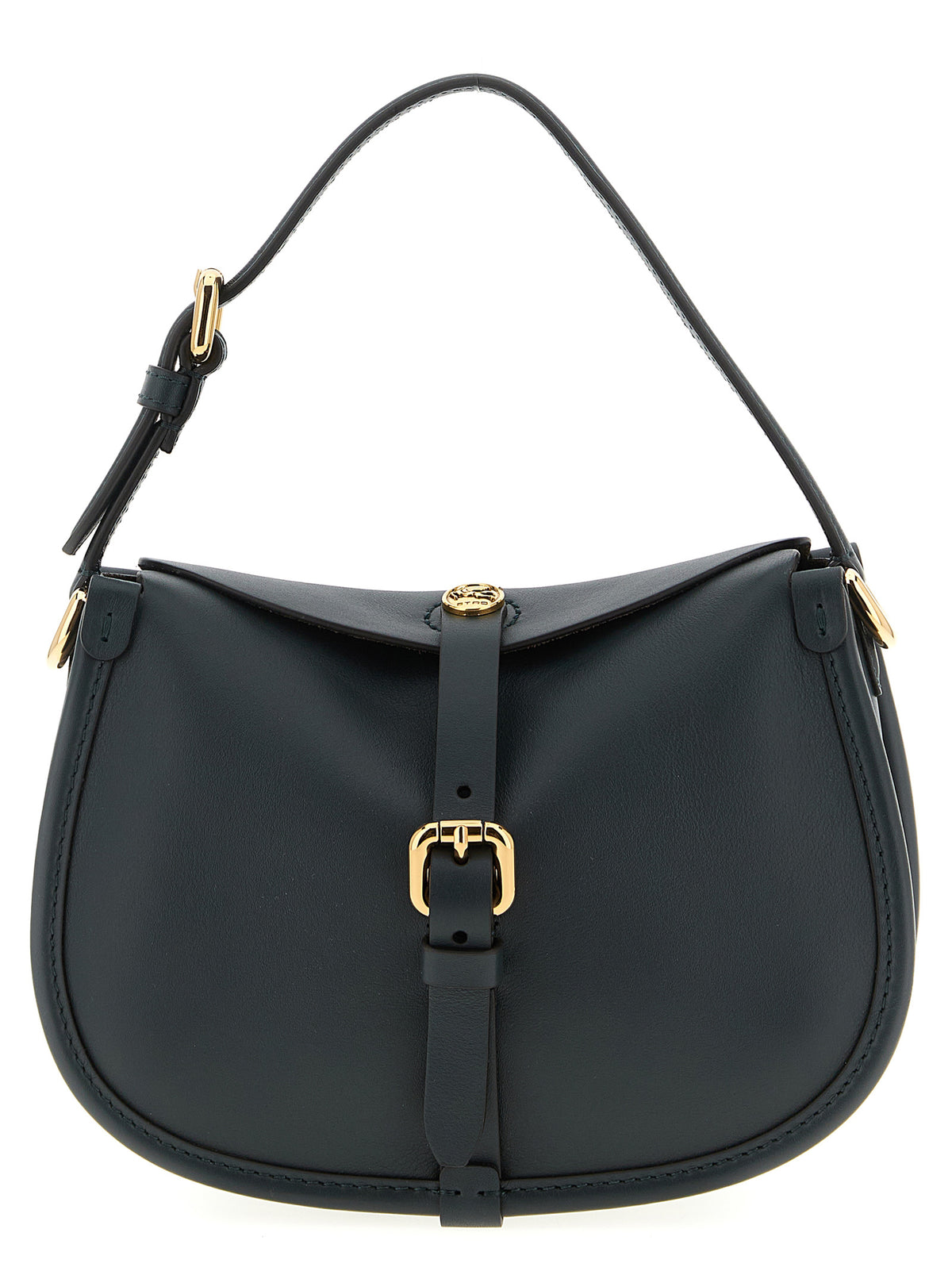 Bolso al hombro Pony pequeño en piel de becerro