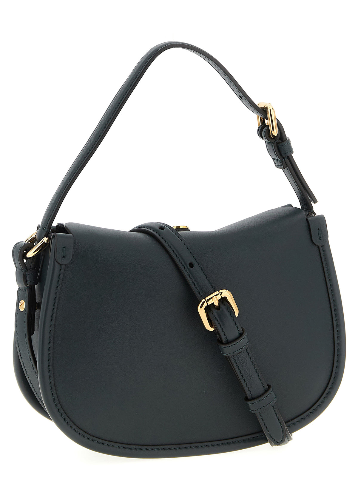 Bolso al hombro Pony pequeño en piel de becerro