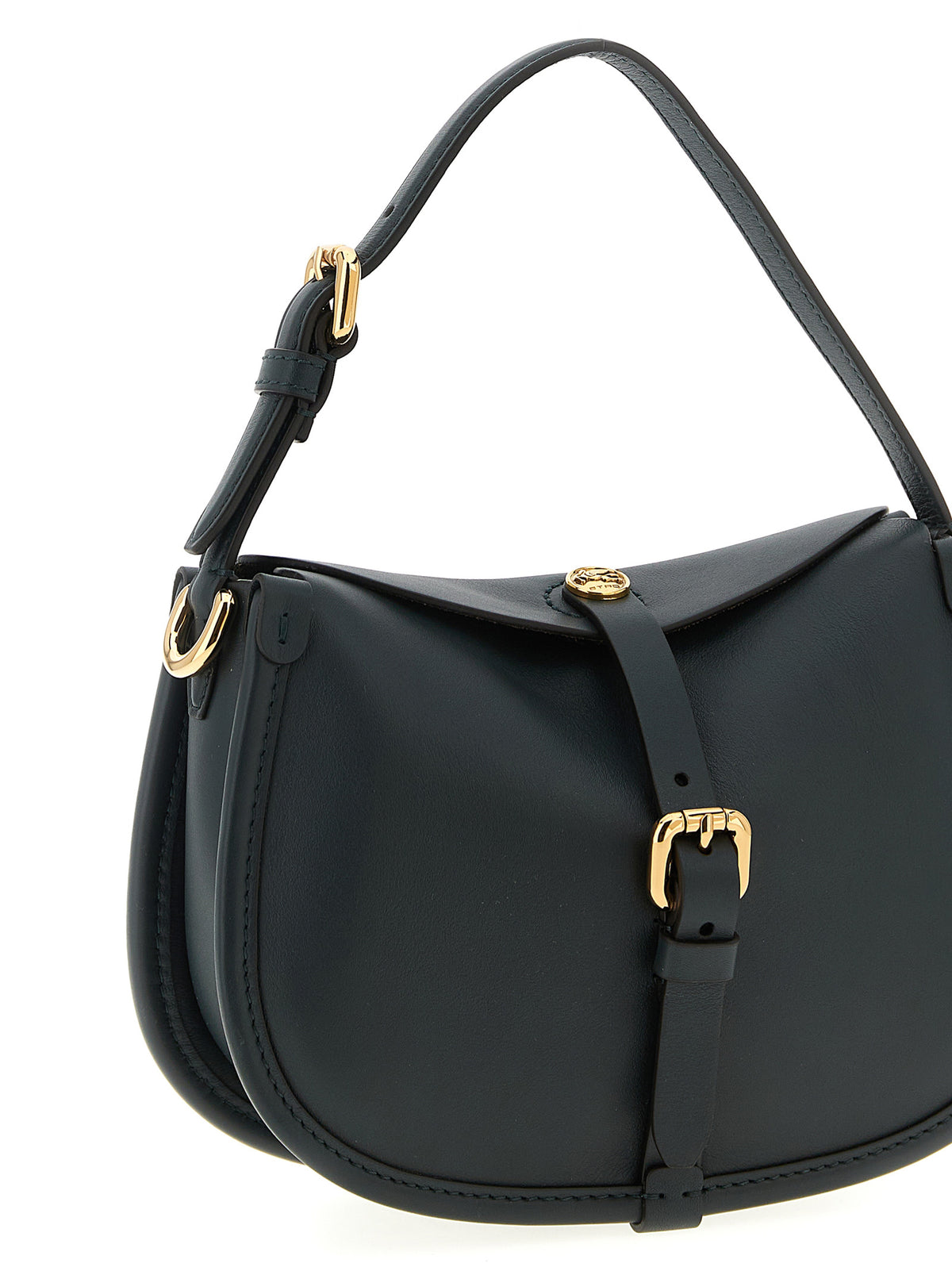Bolso al hombro Pony pequeño en piel de becerro