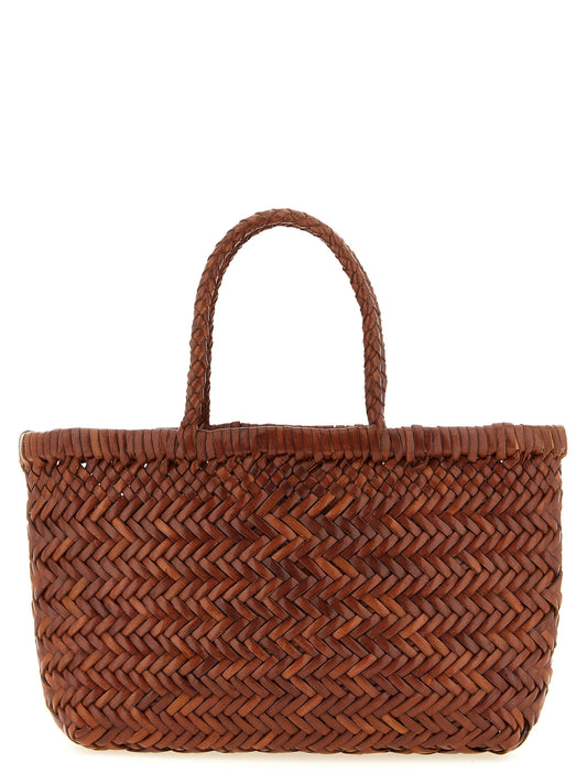 Mini bolso de mano Flat Gora en piel