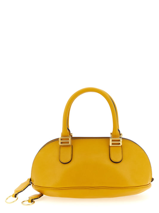 Mini sac bowling Bolero en cuir de veau