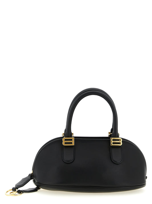 Mini sac bowling Bolero en cuir de veau