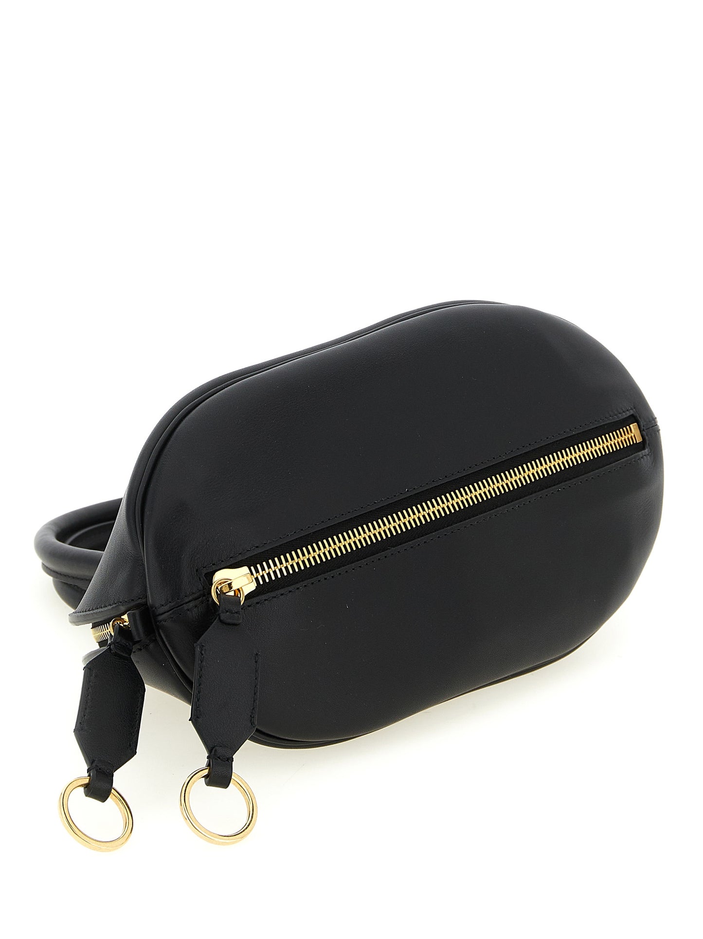 Mini sac bowling Bolero en cuir de veau