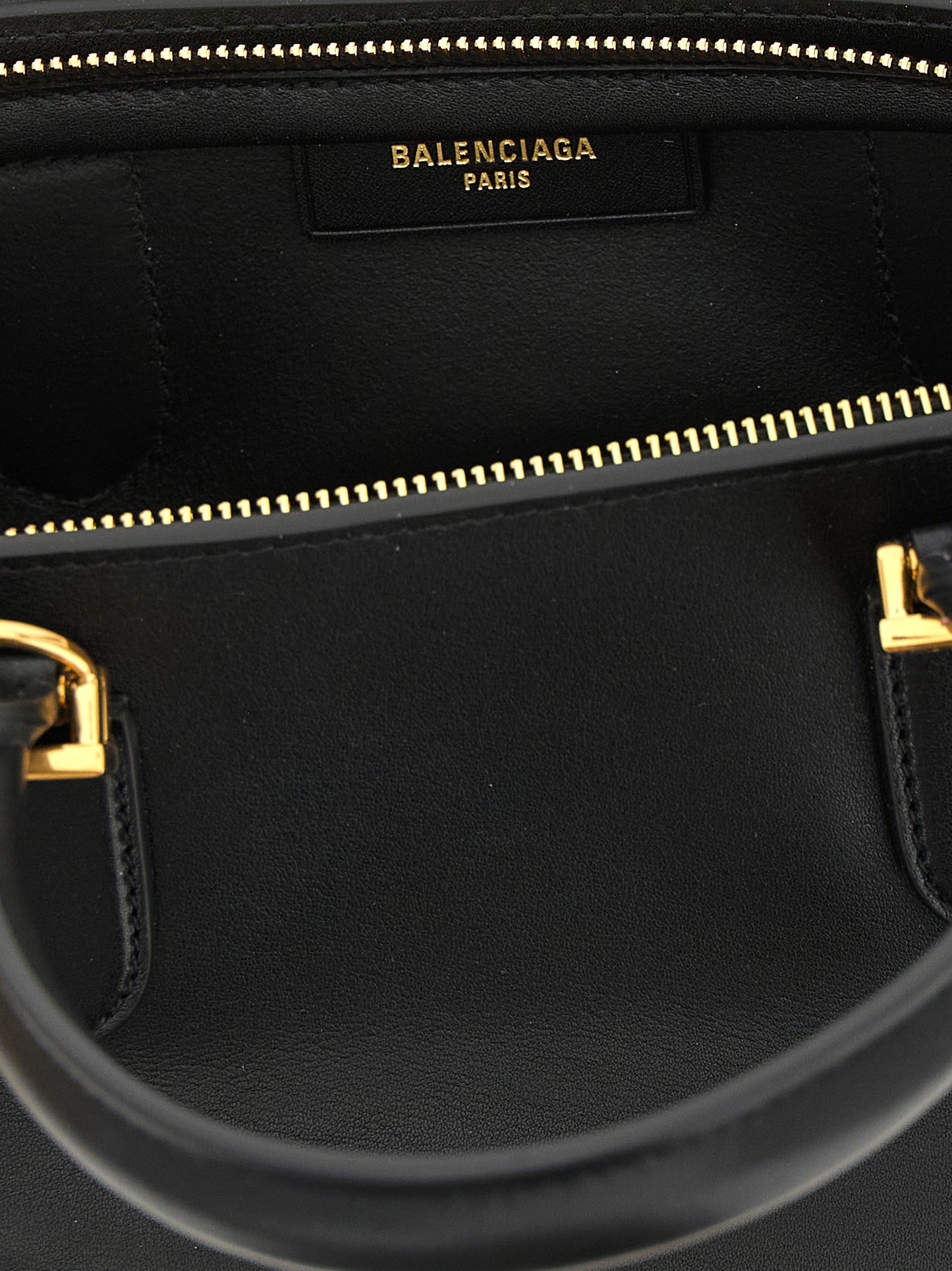 Mini sac bowling Bolero en cuir de veau
