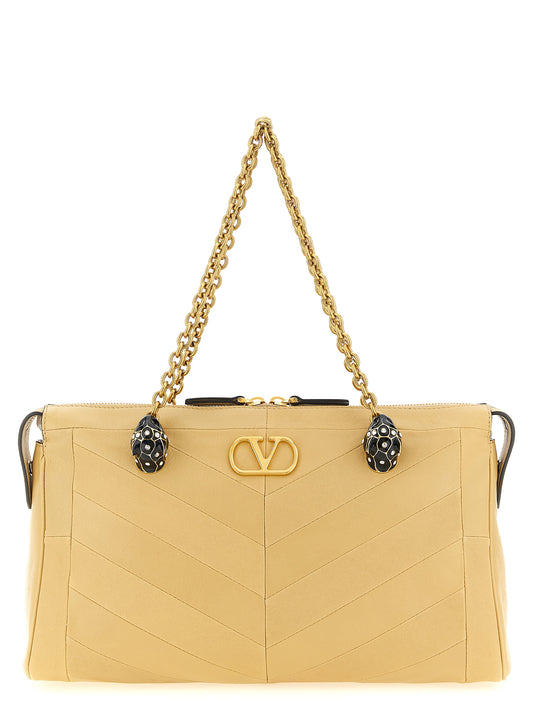 Bolso al hombro Panthea en piel napa