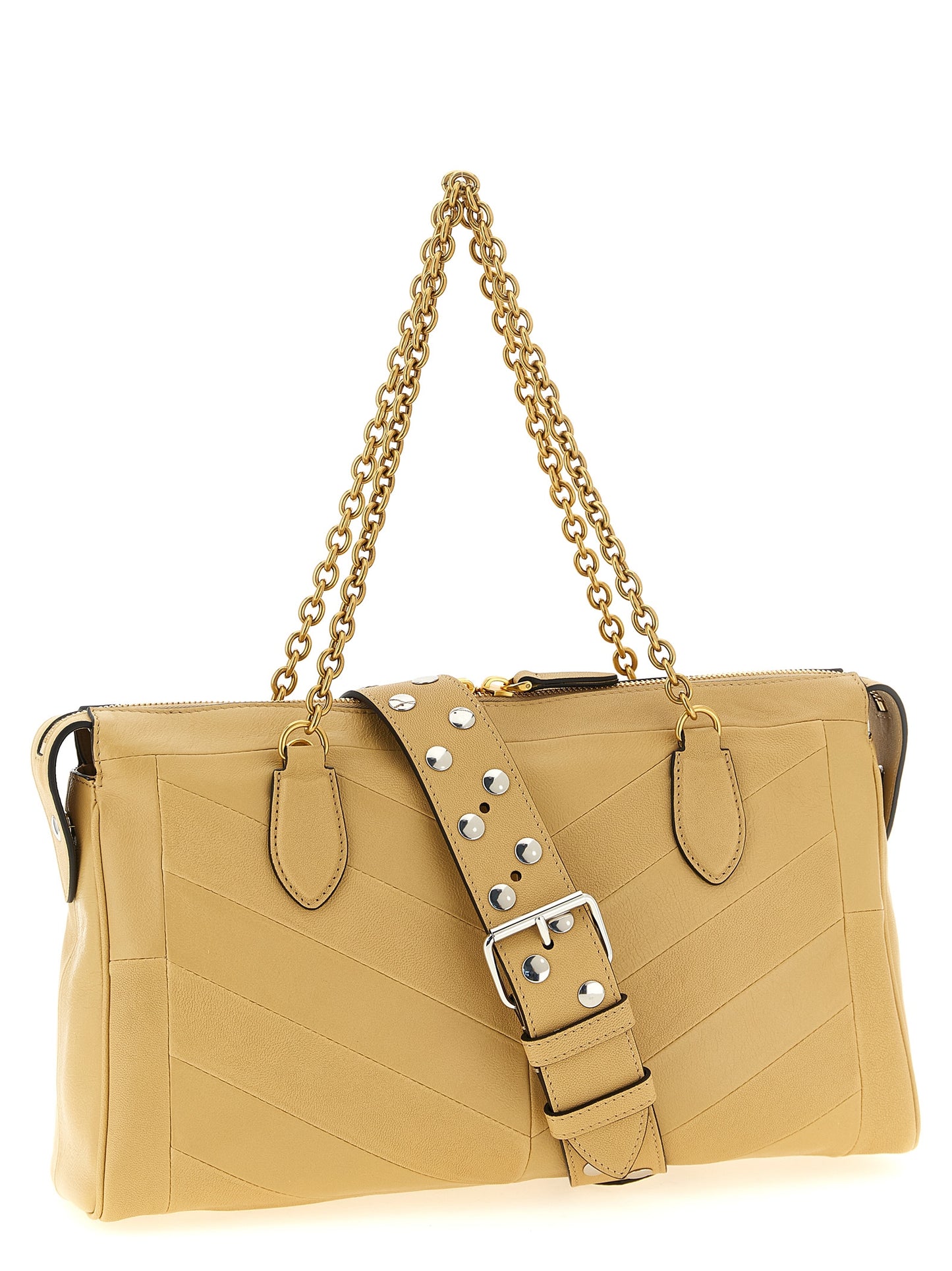 Bolso al hombro Panthea en piel napa