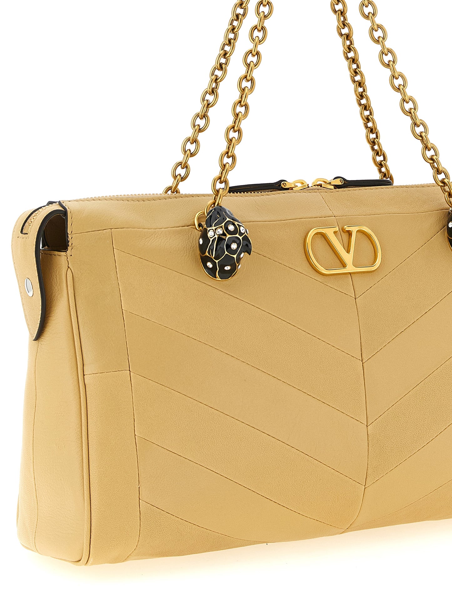 Bolso al hombro Panthea en piel napa