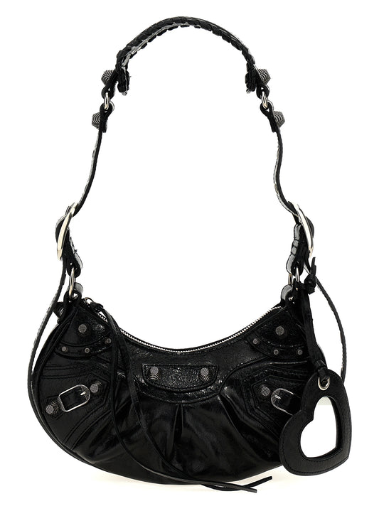 Très petit sac porté épaule Le Cagole en cuir d’agneau