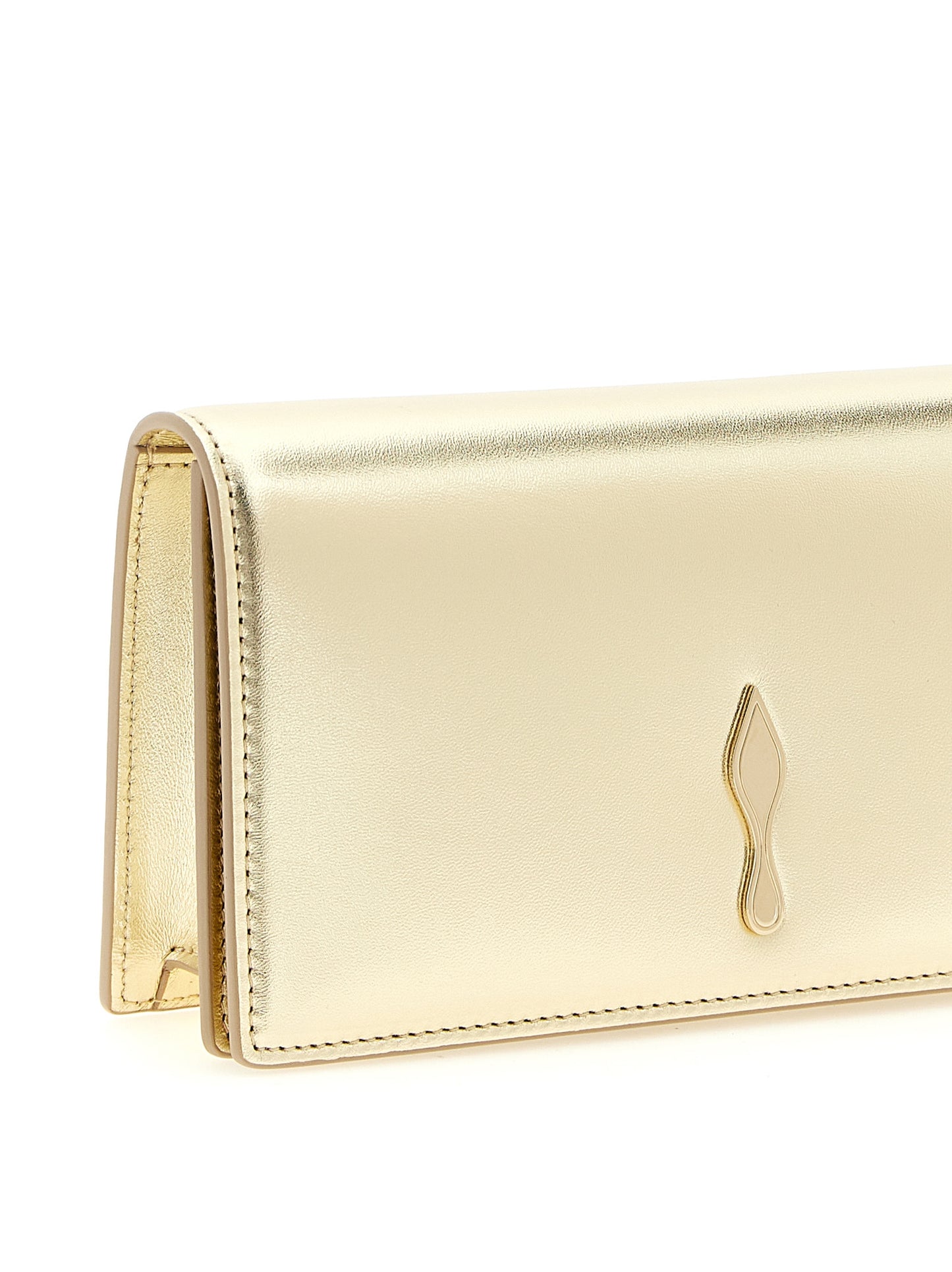 Pochette Bettina en agneau laminé