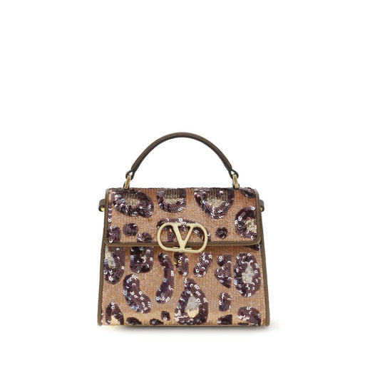 Mini sac porté main VSling brodé à motif animalier