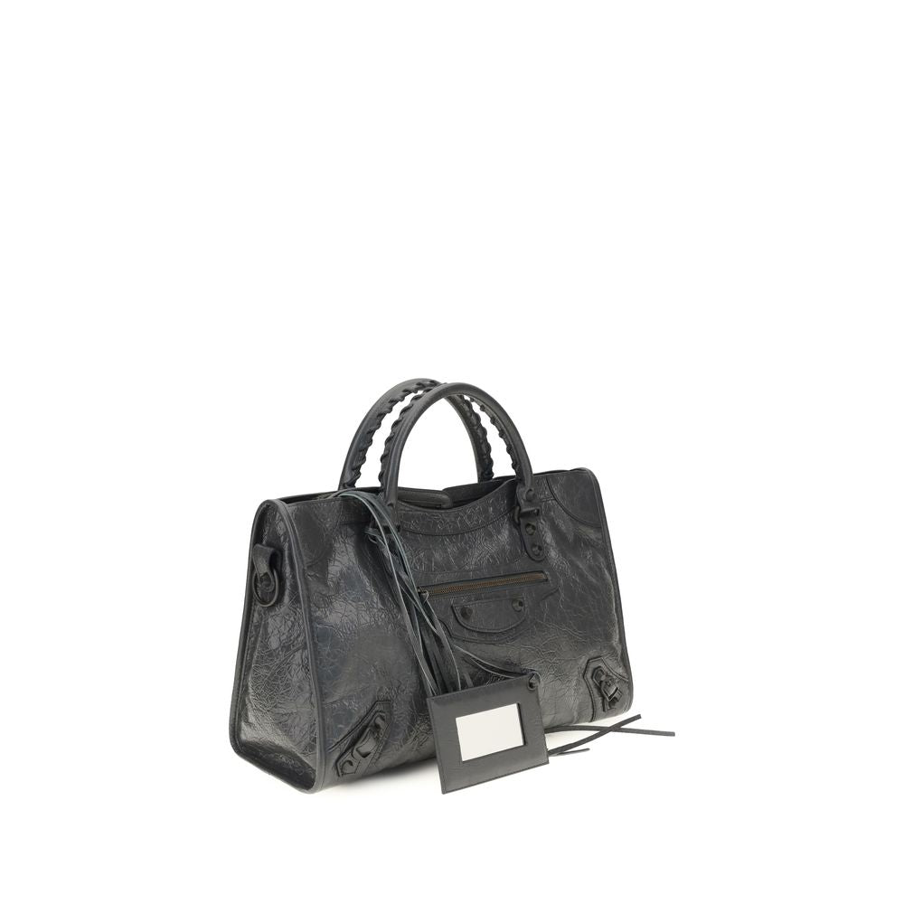 Sac porté main Le City moyen en cuir d’agneau
