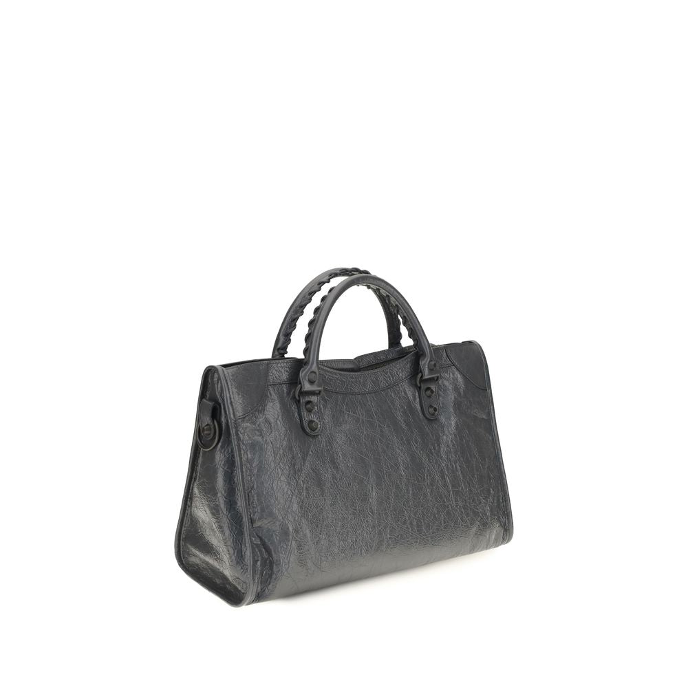Sac porté main Le City moyen en cuir d’agneau