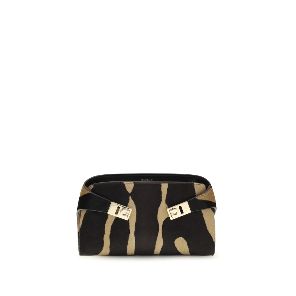 Mini sac bandoulière Hug en poulain