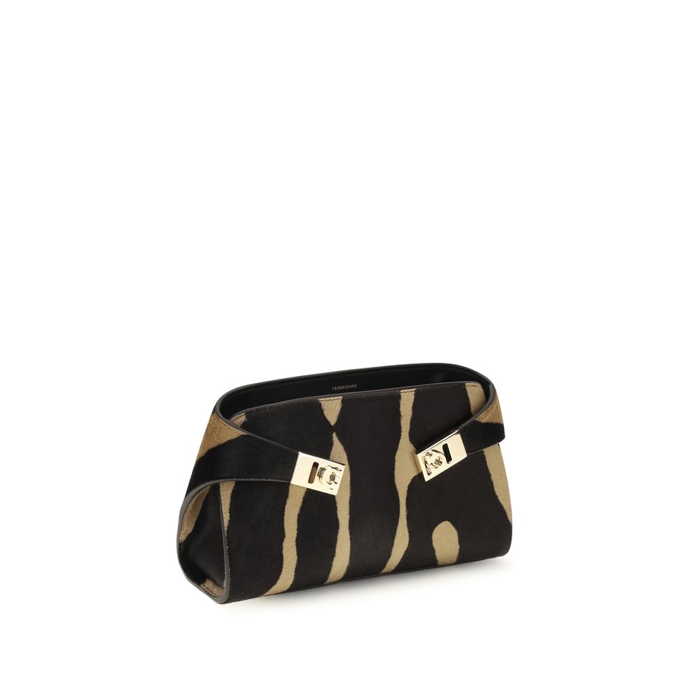 Mini sac bandoulière Hug en poulain