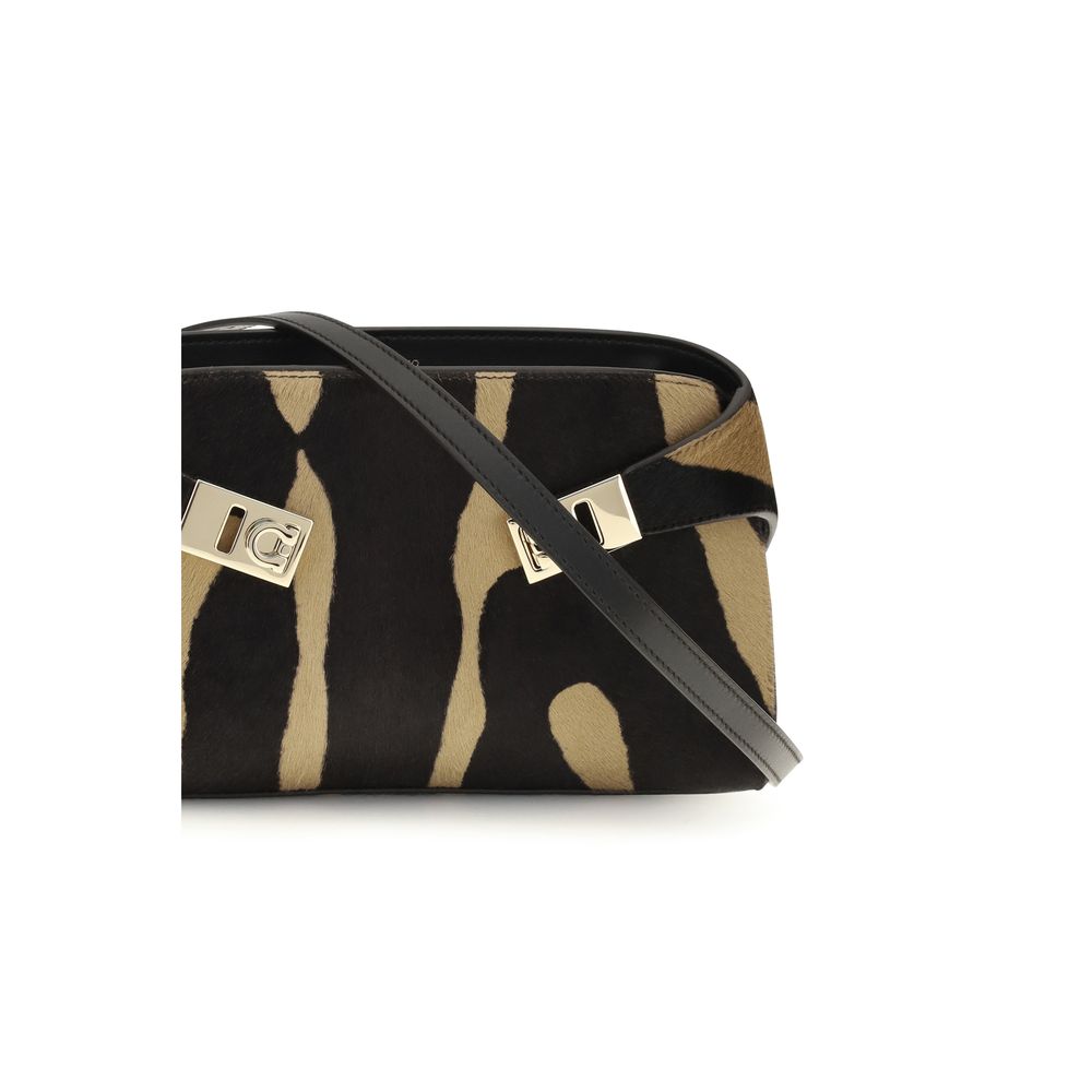 Mini sac bandoulière Hug en poulain