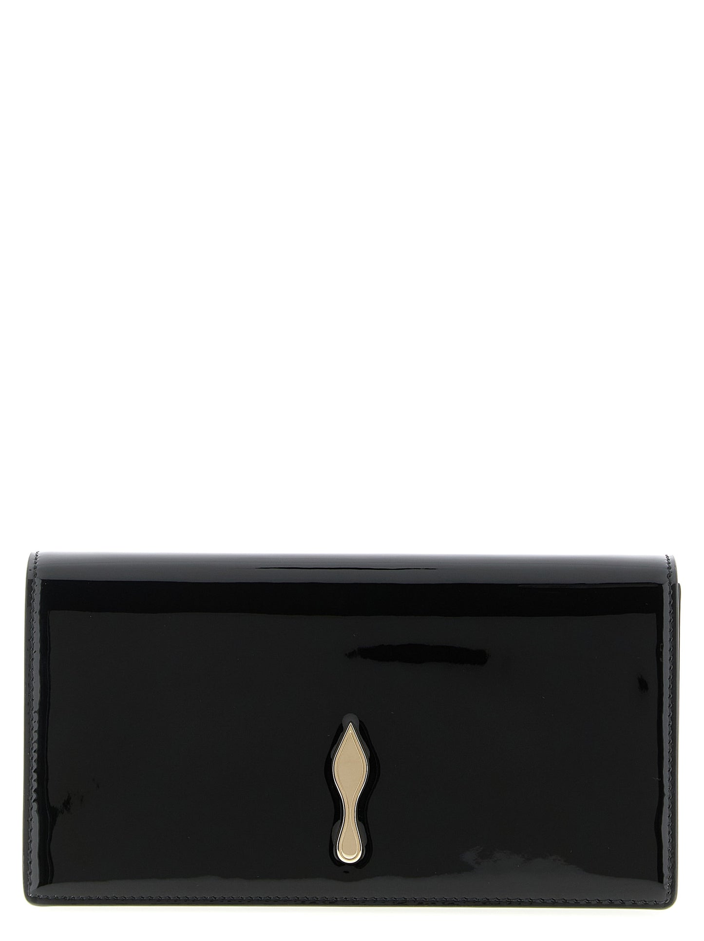 Pochette Bettina en cuir de veau verni