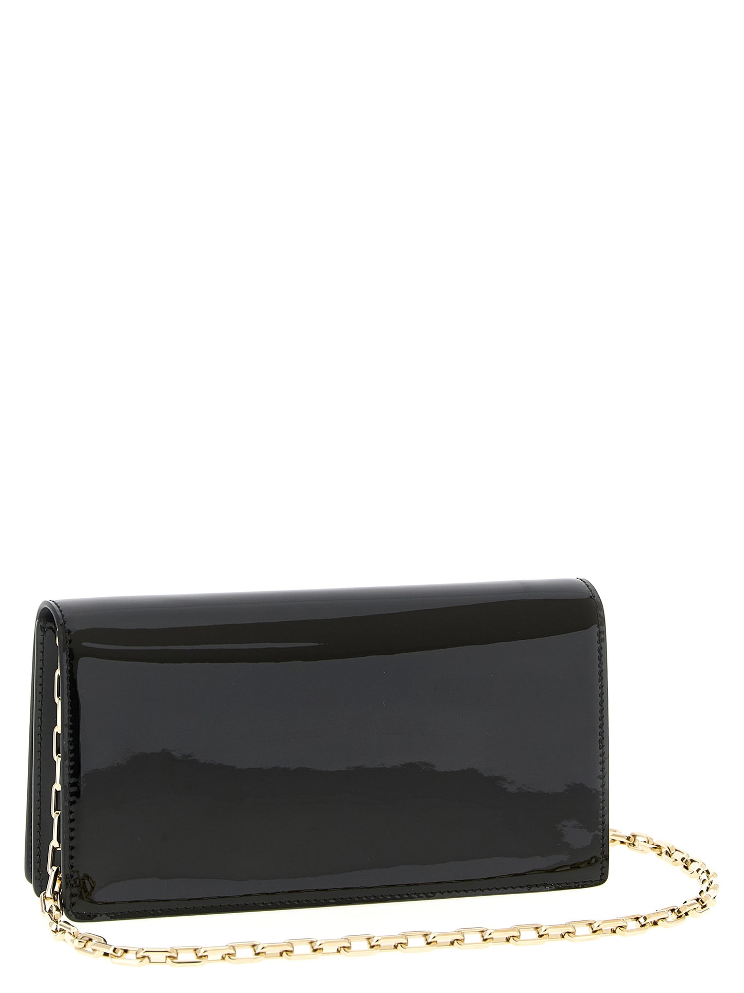 Pochette Bettina en cuir de veau verni