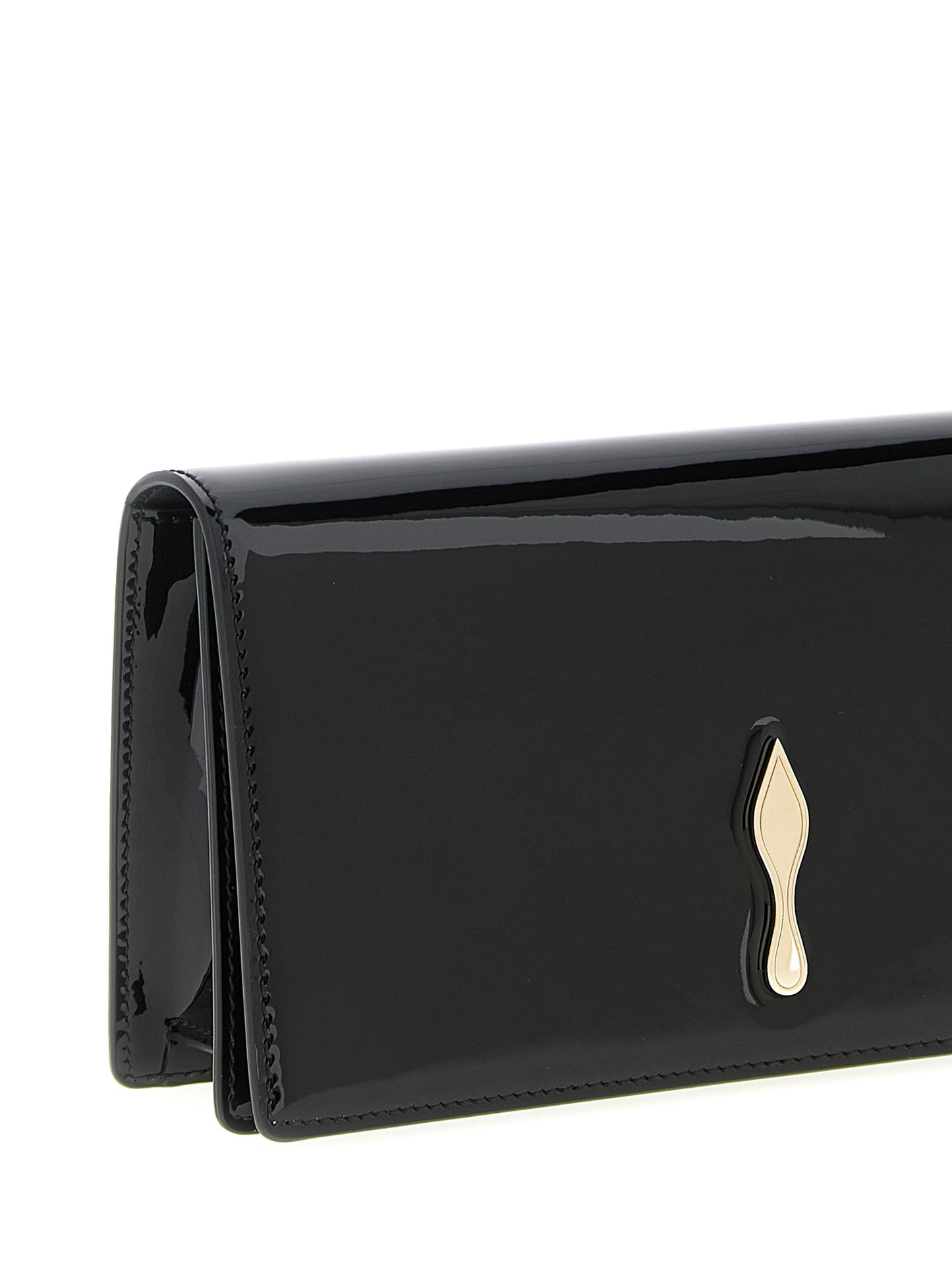 Pochette Bettina en cuir de veau verni