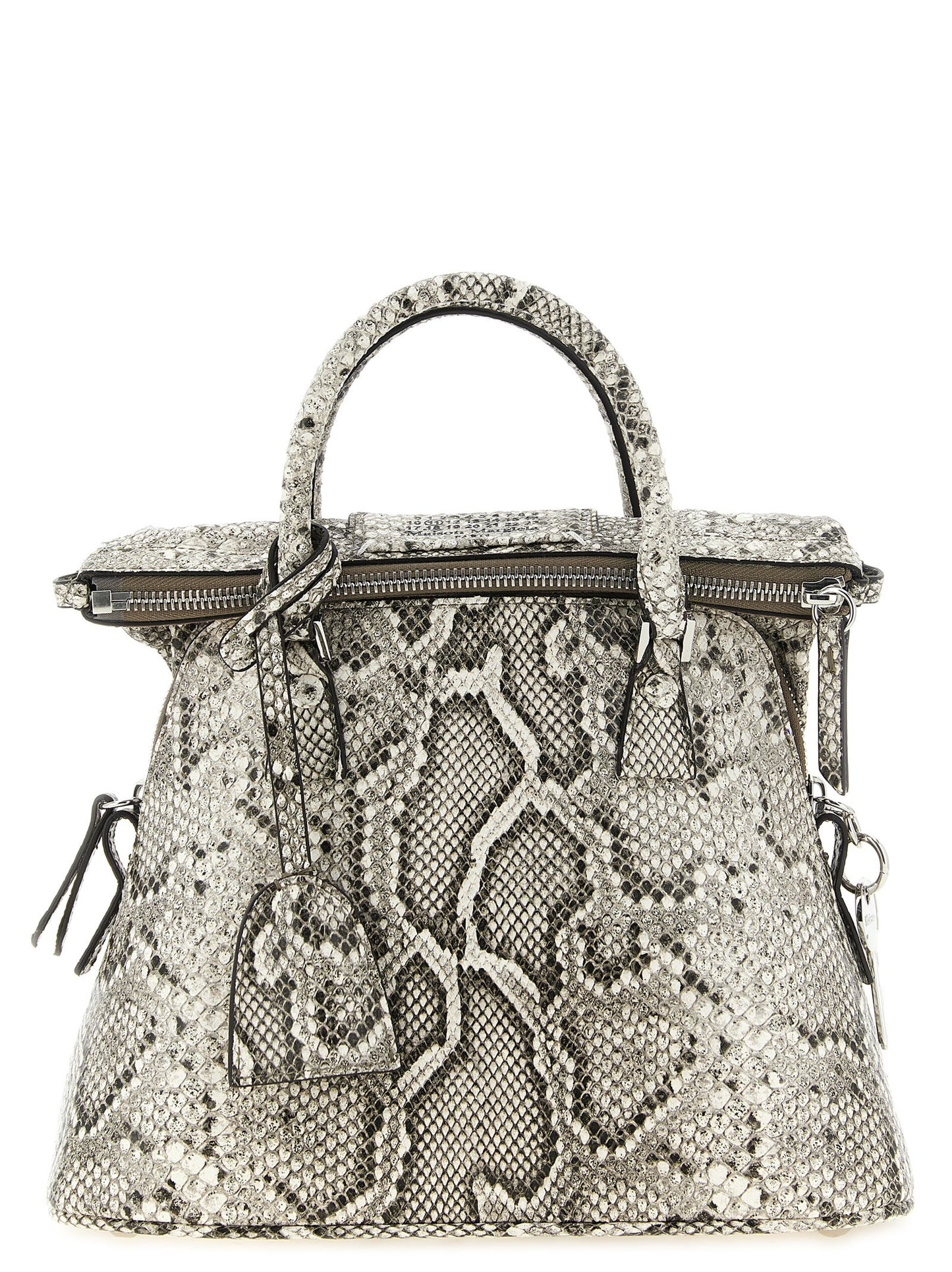 5AC Classique Mini Bag in Python-print Goatskin