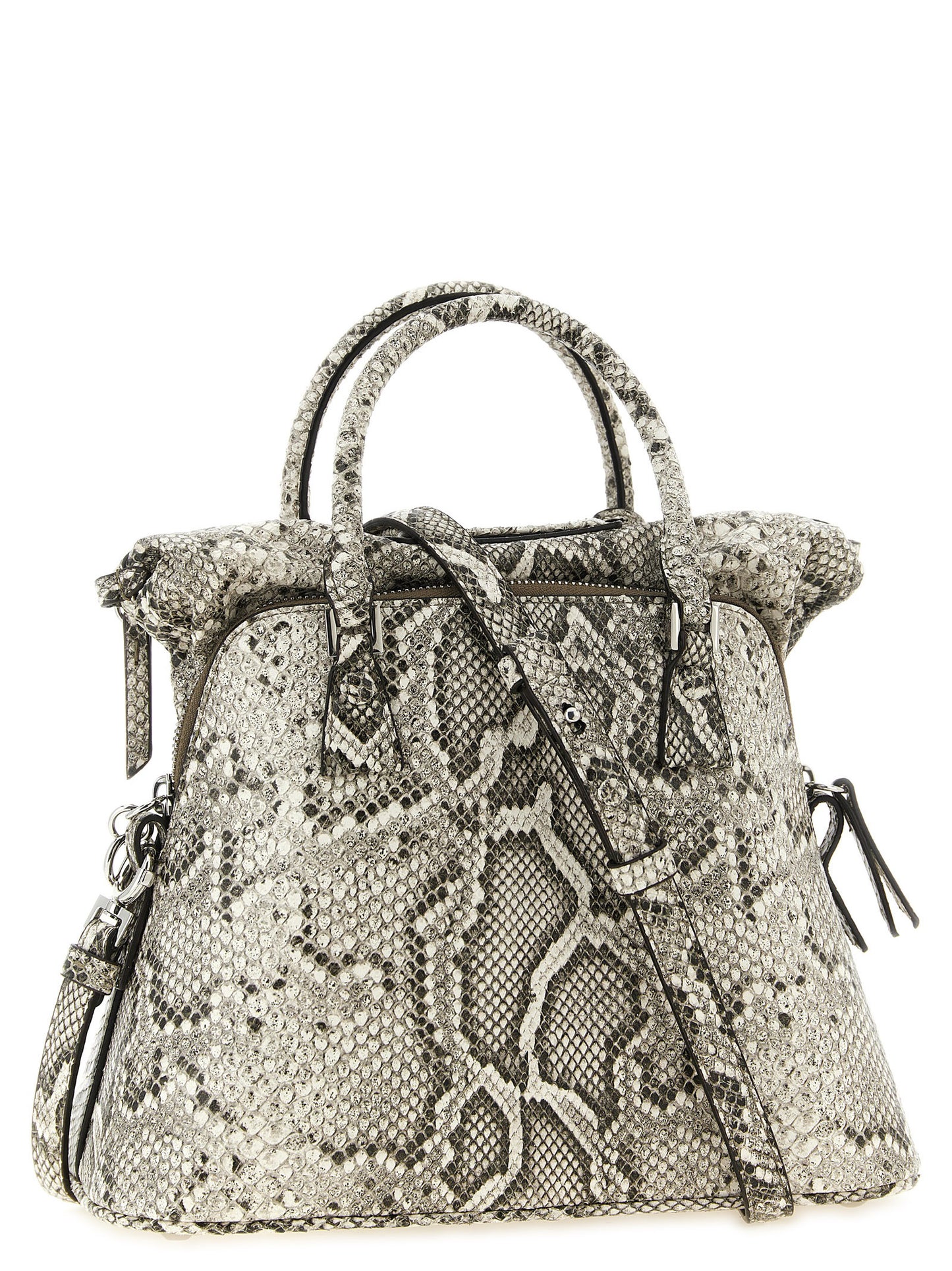 5AC Classique Mini Bag in Python-print Goatskin