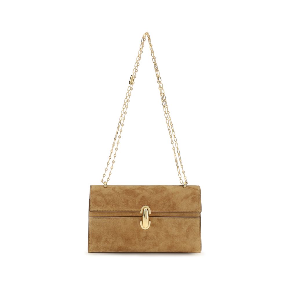 Clutch Symmetry con cadena en ante