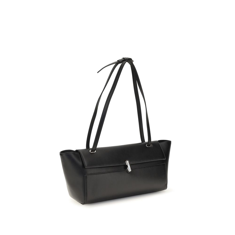 Bolso al hombro Symmetry Trapeze en piel de becerro