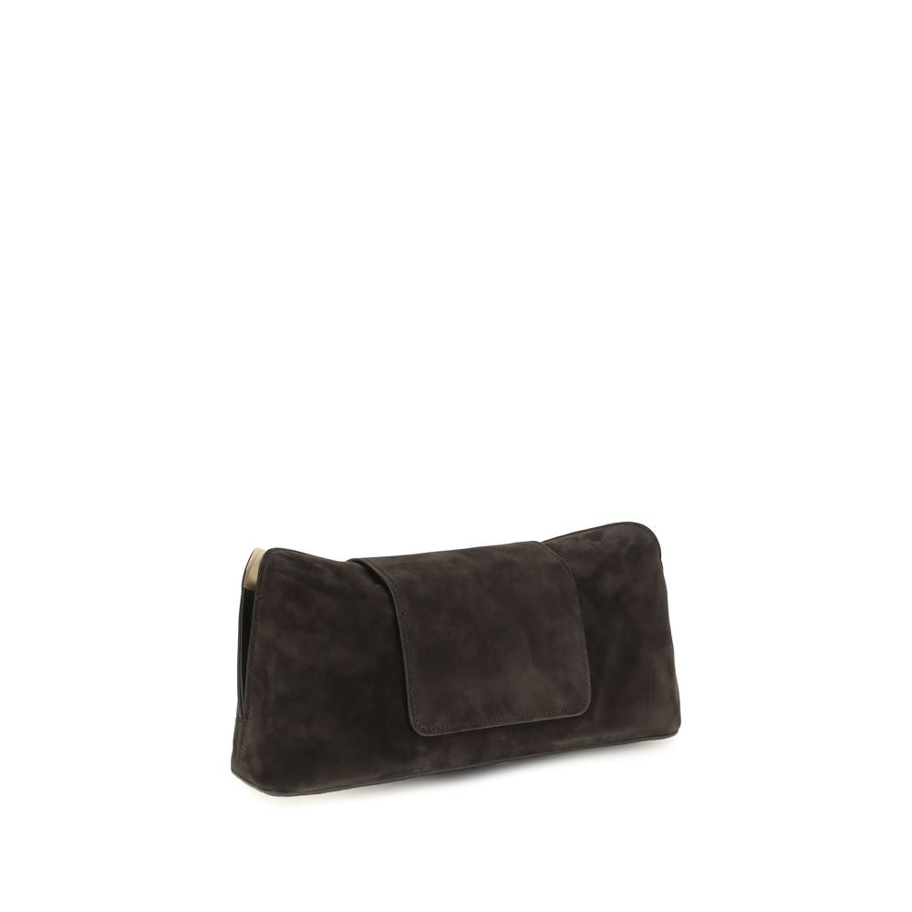 Vivian Clutch in Suede