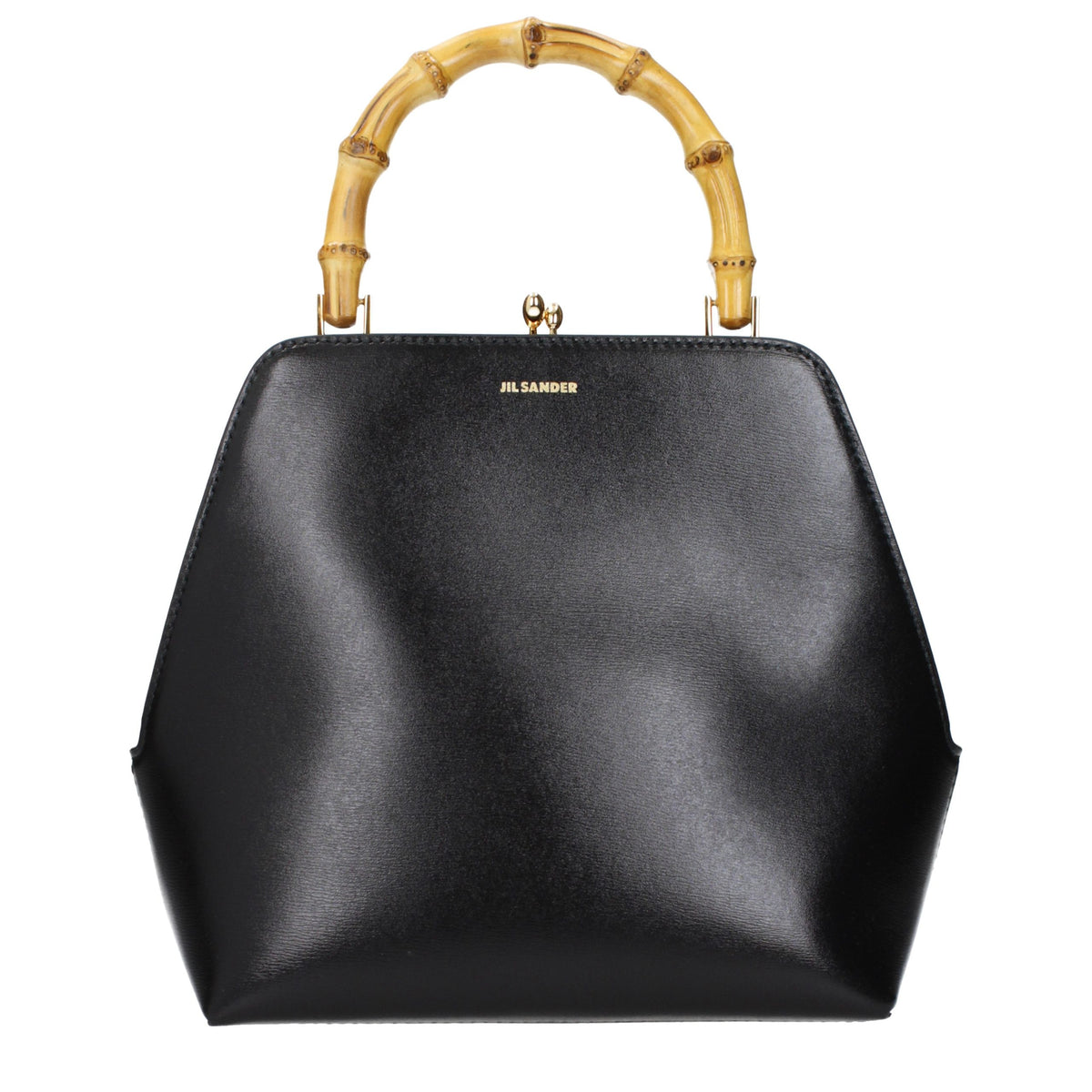 Bolso de mano Goji Bamboo en piel de becerro