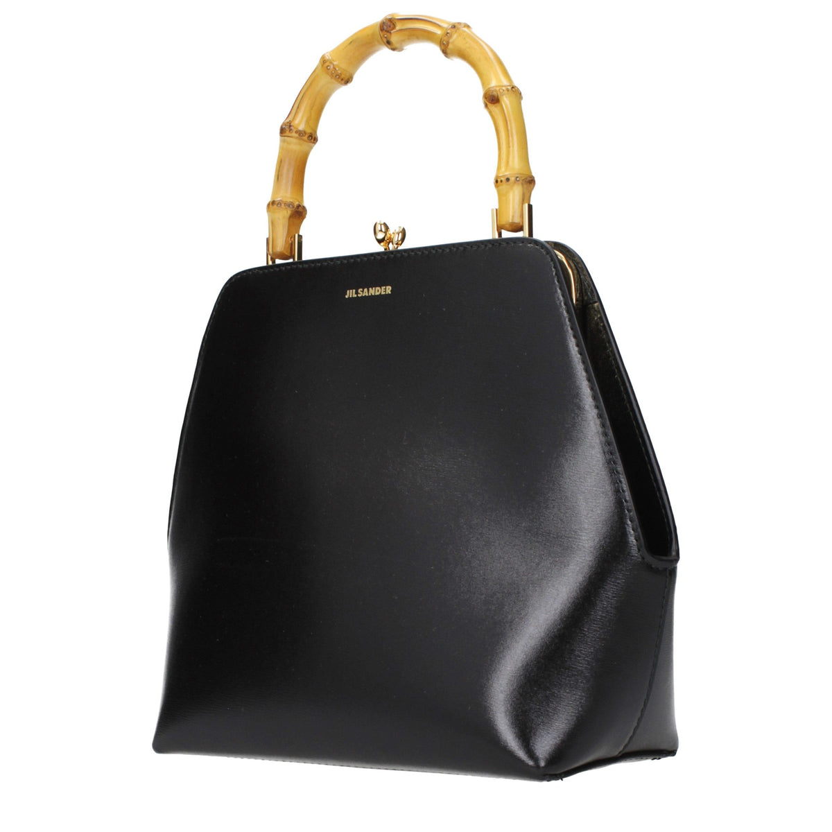 Bolso de mano Goji Bamboo en piel de becerro