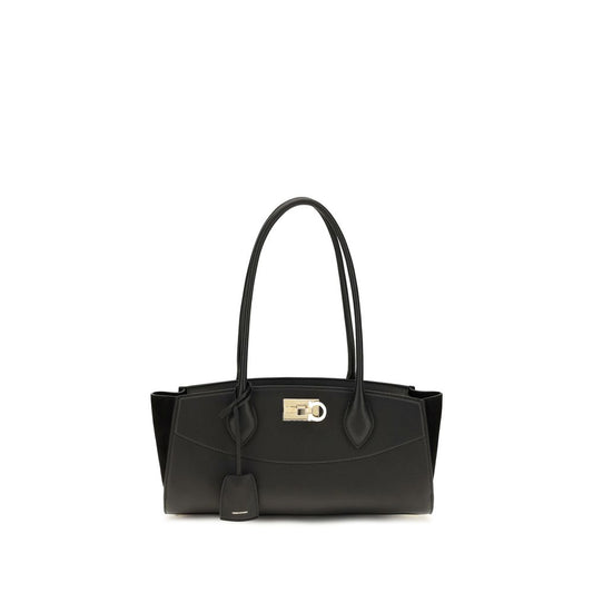 Sac porté épaule Studio Soft East West en cuir de veau