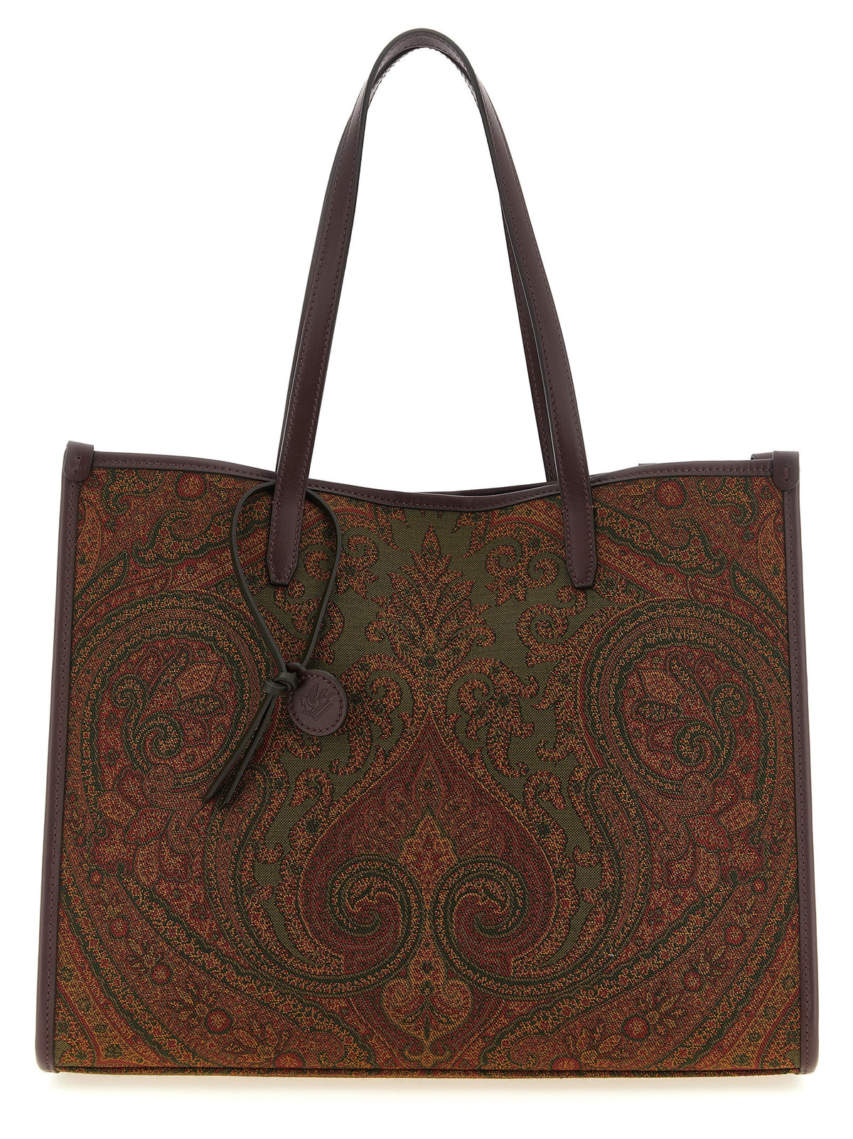 Bolso Love Trotter grande en tejido jacquard