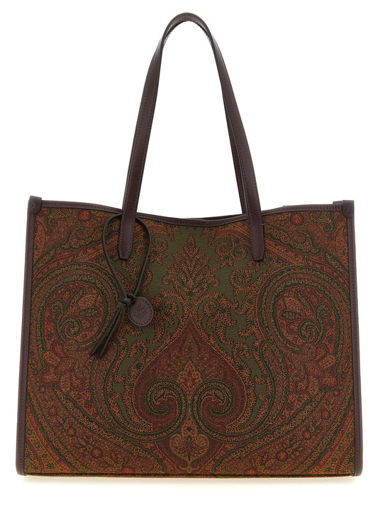 Love Trotter Large Bag in Jacquard Fabric