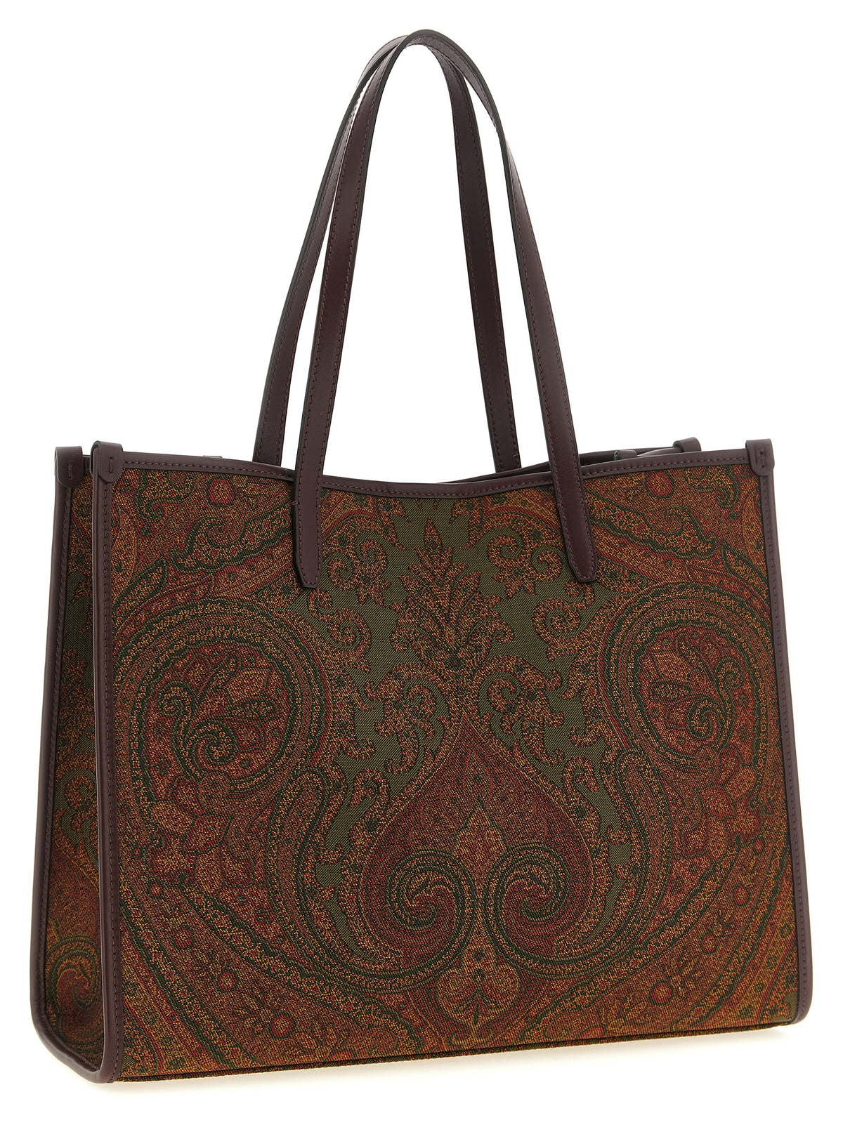 Bolso Love Trotter grande en tejido jacquard