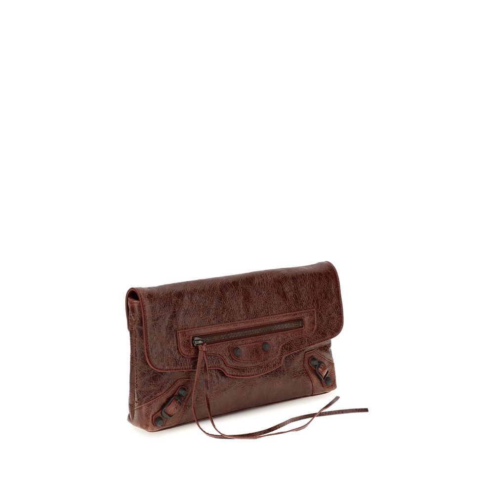 Pochette Le City en cuir d’agneau