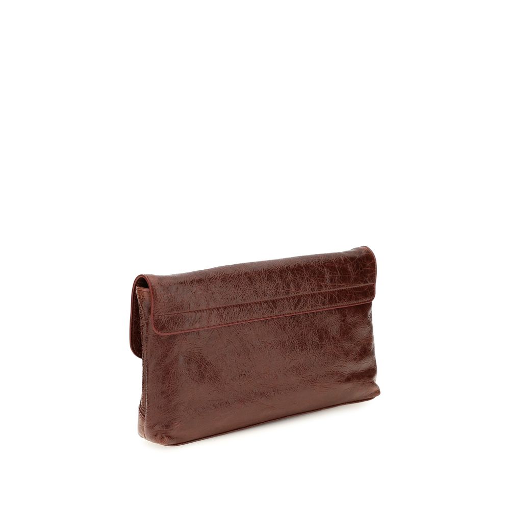 Pochette Le City en cuir d’agneau