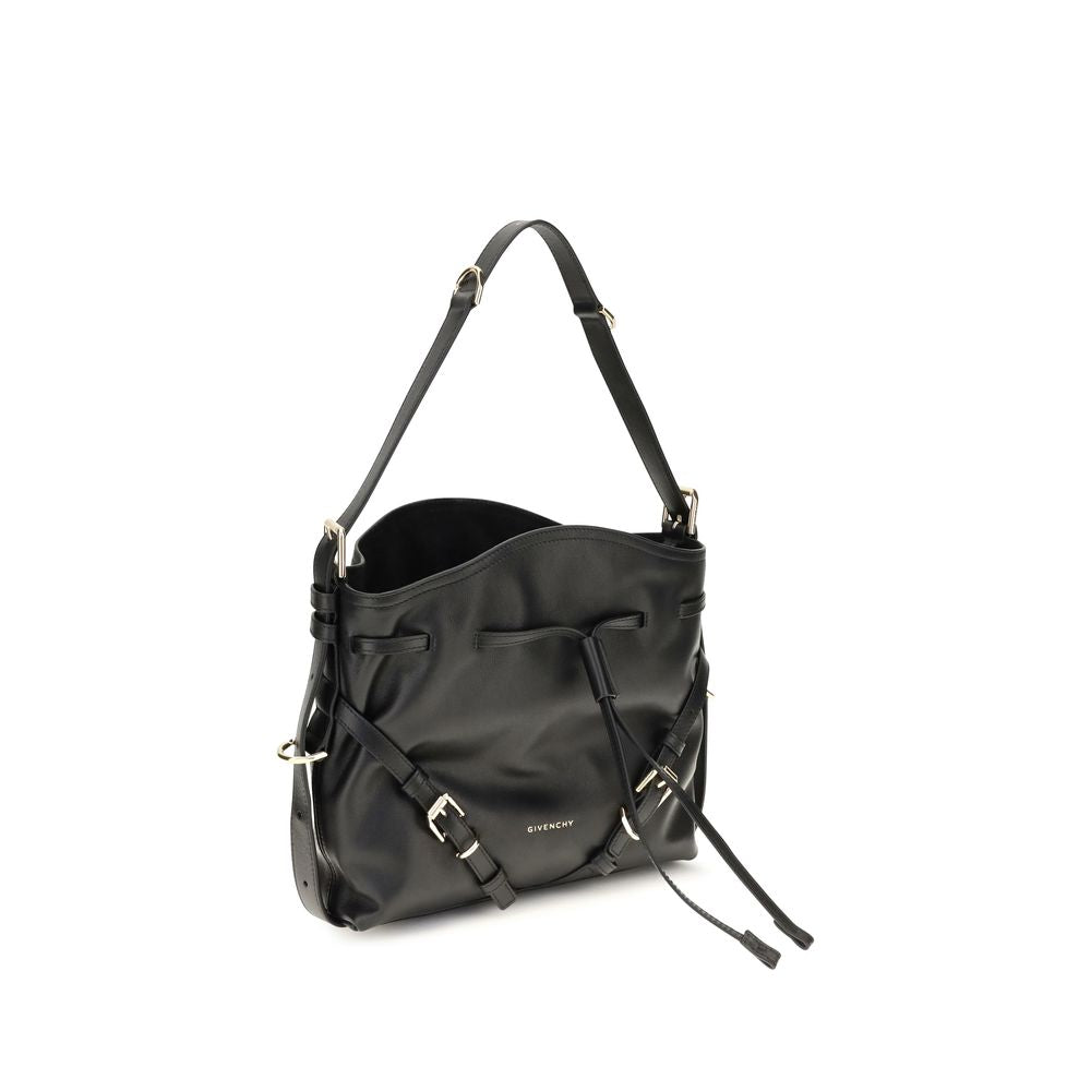 Bolso tipo cubo Voyou pequeño en piel de becerro