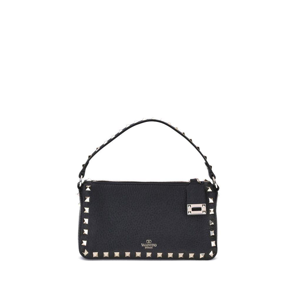 Petit sac bandoulière Rockstud en cuir de veau