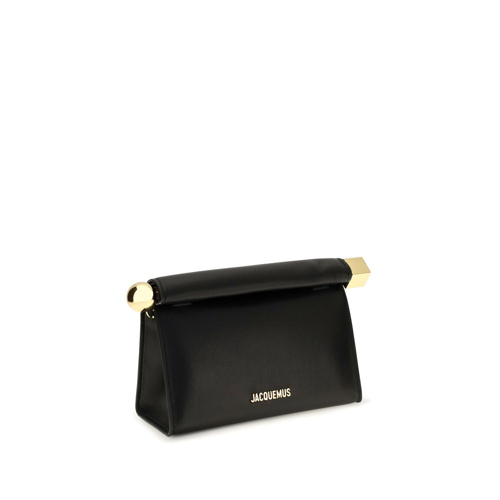 Le sac Rond Carré en cuir d'agneau
