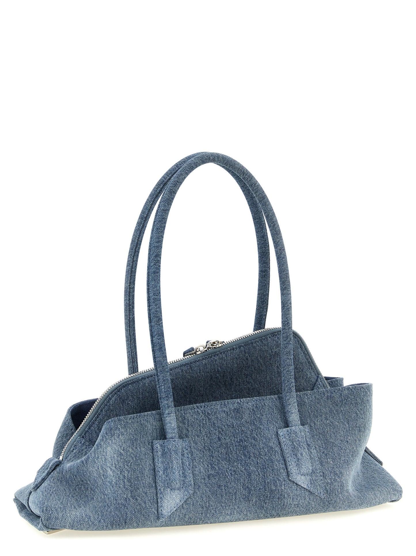 Petit sac porté épaule La Passeggiata en denim