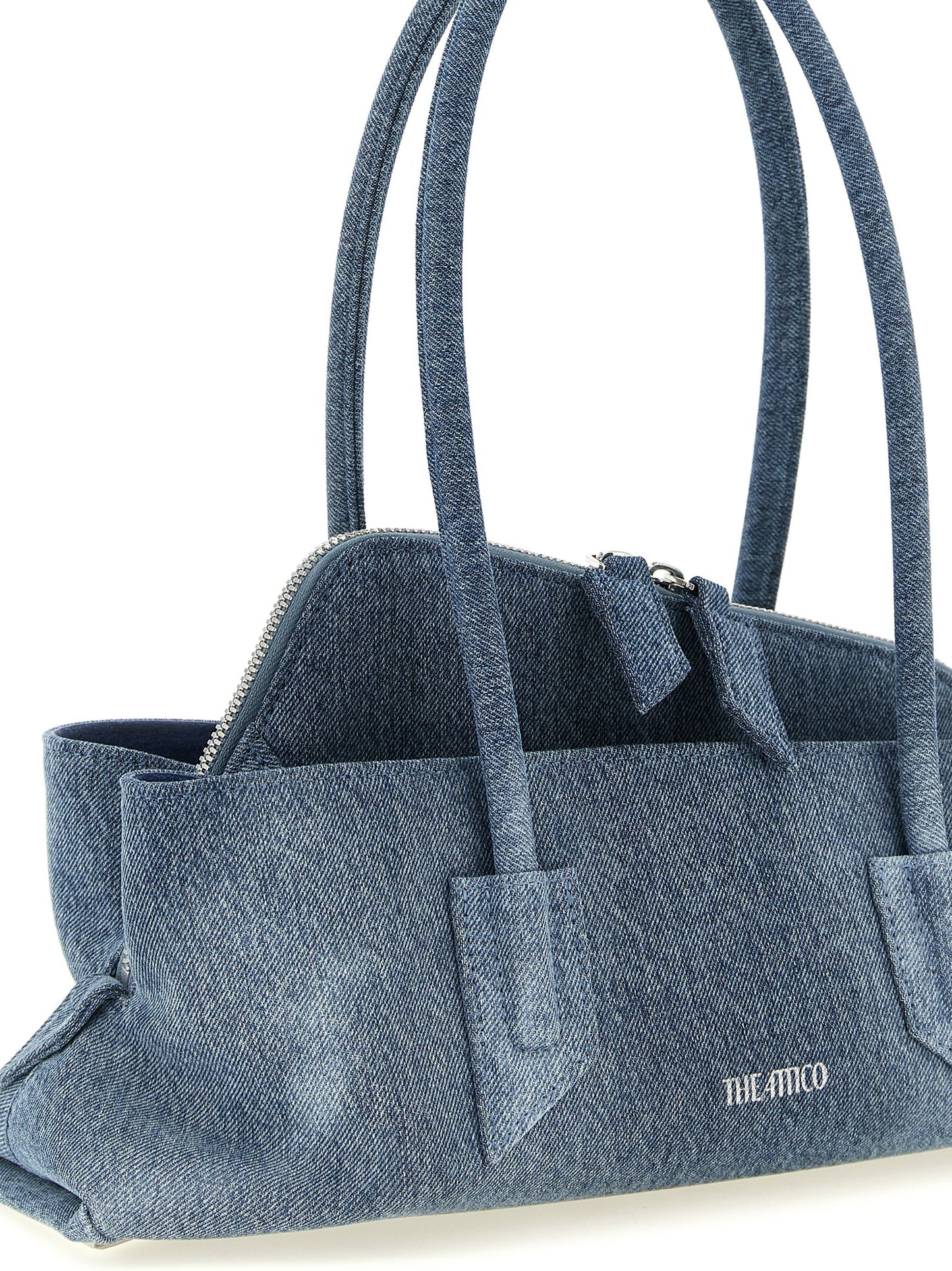 Petit sac porté épaule La Passeggiata en denim