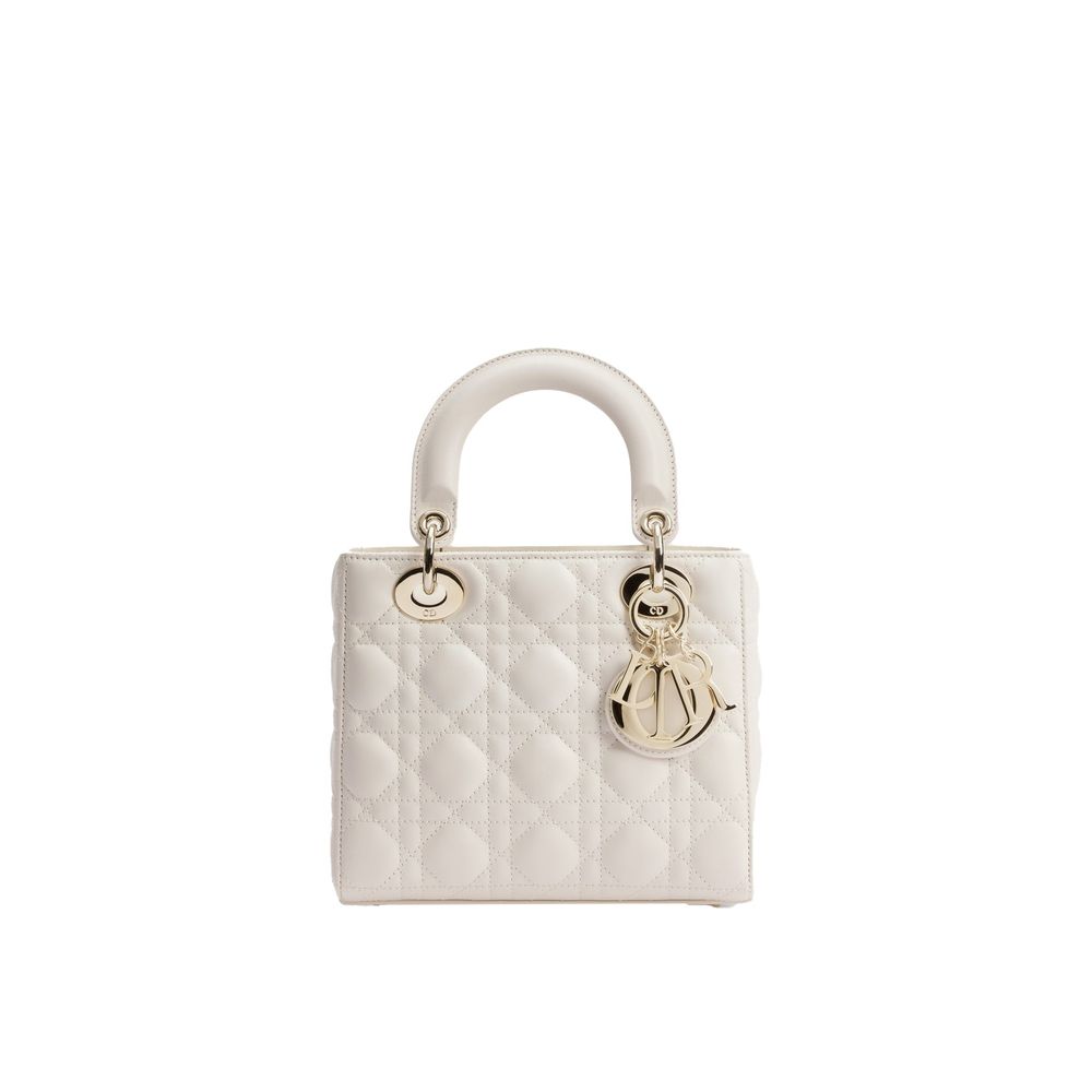 Bolso de mano Lady Dior pequeño en piel de cordero