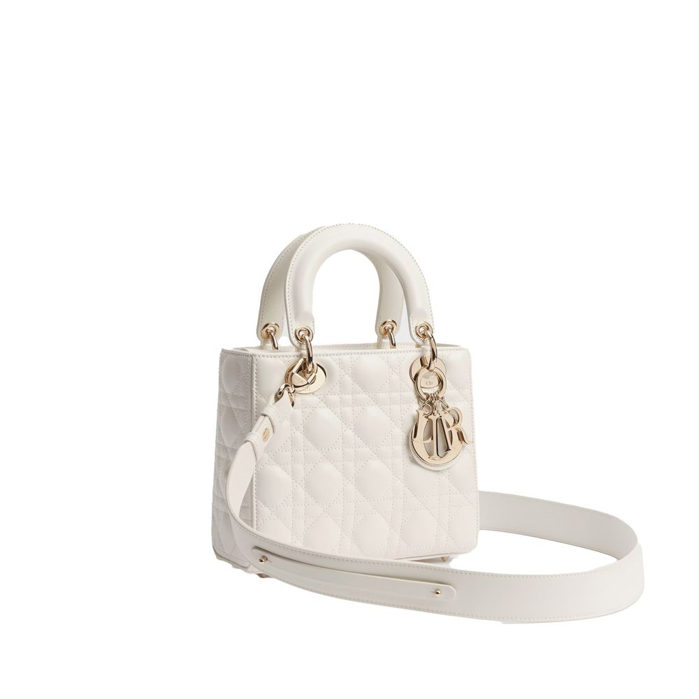 Bolso de mano Lady Dior pequeño en piel de cordero